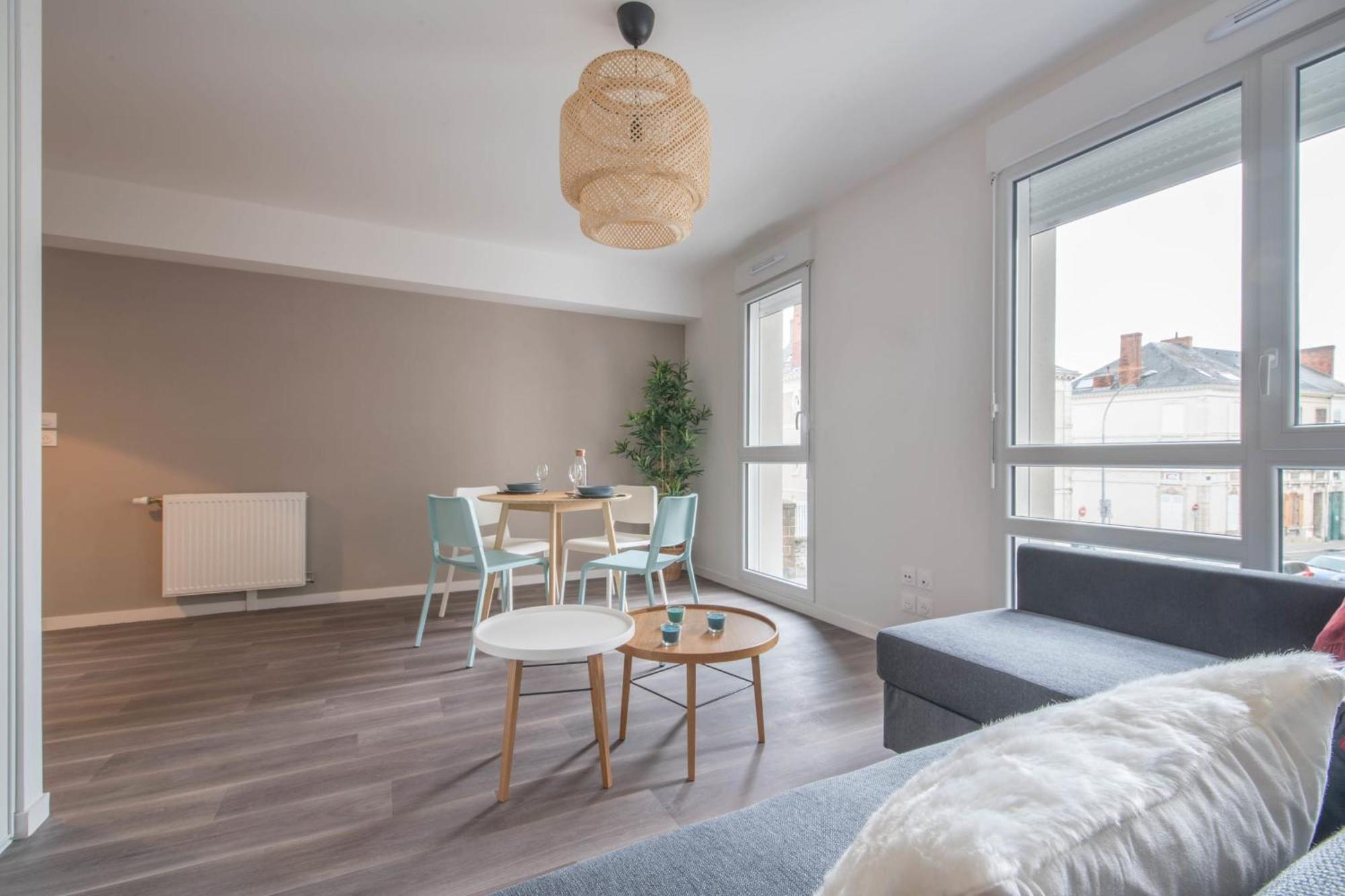 NATHAN - Appartement proche gare, arrivée 24 24 Le Mans Exterior foto